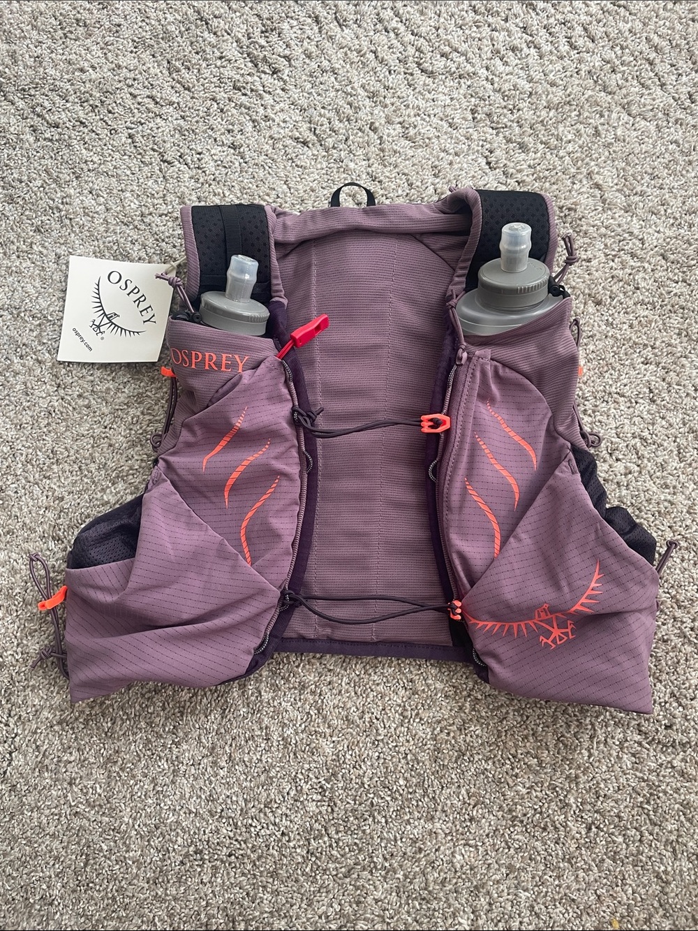 Osprey women’s Dyna Pro 7 Run Hydration Vest - size Medium, color Purple Dusk